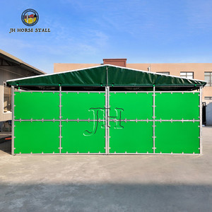 Establos Portátiles Temporales Ligeros, Económicos, de Bajo Precio, para Interiores y Exteriores, Paneles para Establos de Caballos con Techo - Product Image 4