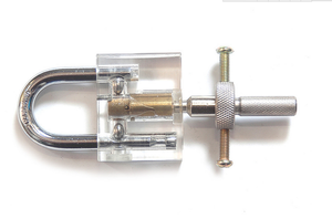 पारदर्शी दिखाई दे कटअवे अभ्यास के लिए ताला ताला ताला कौशल प्रशिक्षण - Product Image 3