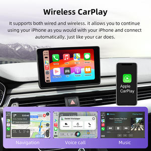 リズムデコーダーAiボックスワイヤレスCarplayアダプターオーディオプレーヤーマルチメディアビデオインターフェースApple Carplay Android AUDI Carplay用 - Product Image 6