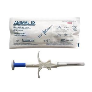 Microchip RFID injectable en bioglass, seringue avec <span class=keywords><strong>puce</strong></span> EM4305 pour l'identification animale, le suivi du bétail et des animaux de compagnie, instrument vétérinaire - Product Image 1