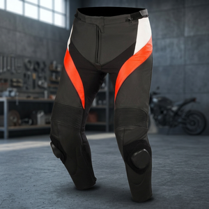 Pantalones Deportivos de Cuero Transpirables para Hombre, Tallas Grandes, para Motociclismo, con Diseños Personalizados - Product Image 2