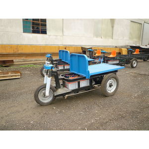 รถขนส่งแบบแบนสำหรับขนส่งอิฐแบบอัตโนมัติ QinTao Low Speed Battery Flat Plate Carrier Transport Vehicle Brick Line PLC Core Vacuum Extruder รองรับน้ำหนัก 1000 กิโลกรัม - Product Image 6