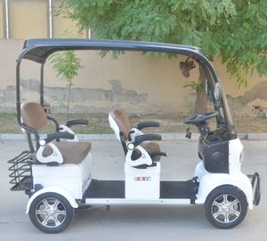 Cuatriciclo Eléctrico de Cuatro Ruedas, Multicolor Opcional, para Pasajeros y Carga, Económico, 650W, Controlador de 15 Tubos - Product Image 1