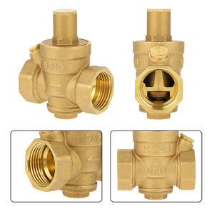 COVNA Commande Urgente Régulateur d'eau en laiton 3/4 pouce avec manomètre DN20 Réducteur de pression d'eau réglable - Product Image 6