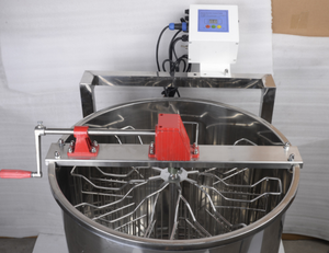 8 <b>Frame</b> Reversible Honey Extractor Machine Electric+ Manual +12V Three-purpose Honey Extractor - Product Image 2