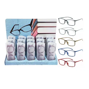 Fashion 2024 Wholesale Cheap Plastic Promotion High Quality Supermarket Parmacy Readers Hot Slim Thin Readers Reading Glasses