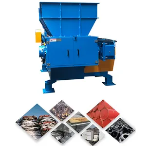 High Capacity Automatic Industrial Metal Plastic Shredder /Tire shredders/ Pipe/Barrel/Bottle/Film/Disk recycling equipment