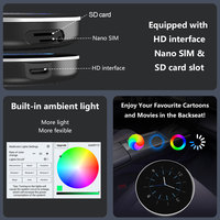 Meilleure vente 8GB 128GB Carplay Ai Box noir Navigateur Android d'usine pour YouTube Netflix Carplay avec 1 an de garantie