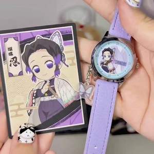 Orologio da Polso Demon Slayer in PVC 100% Originale, Set da 9 Pezzi, Scatola a Sorpresa, Quadrante 4CM, Scala 1/12, Tanjirou <span class=keywords><strong>Nezuko</strong></span>, <span class=keywords><strong>Anime</strong></span> Giapponese - Product Image 5