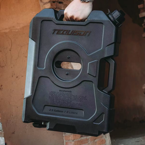 Jerrycan para puerta todoterreno de 9L, soporte de montaje de bisagra para puerta de combustible, 2,5 galones para Jeep Wrangler JK JL 4XE Gladiator JT 4x4, accesorios - Product Image 3