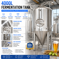 Fermenteur Unitank 1000L en Acier Inoxydable pour Bière, Équipement de Brasserie Artisanale CCT, En Stock