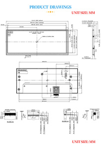 หน้าจอ TFT LVDS ขนาด 12.3 นิ้ว แบบกำหนดเอง ความสว่าง 850nits และบอร์ดไดรเวอร์ LCD ความละเอียด 1920x720 จอแสดงผลในรถยนต์ หน้าจอ LCD ขนาด 12.3 นิ้ว 1 จอ - Product Image 6
