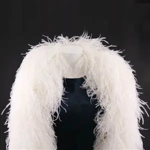 Wholesale good quality ostrich boa colorful ostrich feathers string