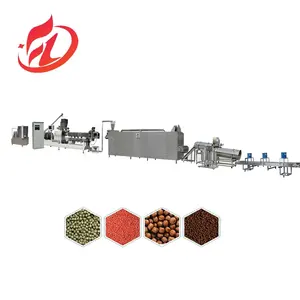 500kg/h Floating Fish Feed Pelleting Machine Manufacturing Plant