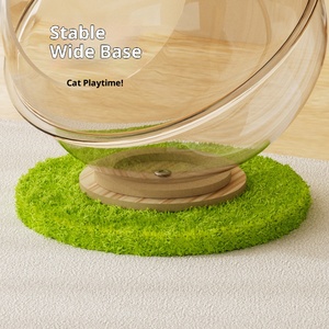 Casa para Gatos en Oferta, Moderna Cápsula Espacial para Mascotas, Nido Transparente de Acrílico para Gatos, Cama para Gatos de Interior - Product Image 4