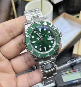 Relojes mecánicos de buceo negros para hombre, reloj automático con correa de acero inoxidable, bisel de cerámica, reloj de pulsera deportivo de negocios - Product Image 6