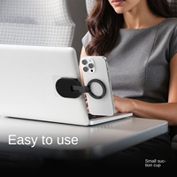 Support de téléphone magnétique transfrontalier à ventouse, pliable, rotatif, trois-en-un, multifonctionnel, pour bureau