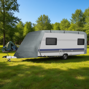 Funda Gris para Caravana M D0100HEXCSU, Impermeable, Rectangular, Accesorios Exteriores para RV, Montaje Lateral - Product Image 2