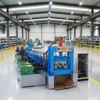 Machine de formage de poutres de garde-corps en W à grande vitesse, à commande PLC, pour garde-corps routiers, directement de l'usine