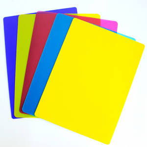 Customized Sheet Cutting PP Color Plastic Sheet For Advertising Signs Punching