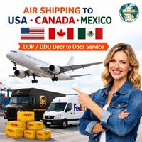 Agente de Envío DDP Rápido y Económico de China a EE. UU., Reino Unido, Canadá, Francia, Italia, Alemania, Transporte Marítimo y Aéreo, LCL, FCL, Express, FBA