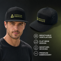 Casquette de baseball noire perforée au laser, respirante, 7 panneaux, pour le sport, le golf, la course à pied et les activités de plein air