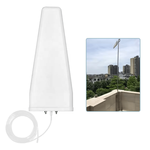 Antenne Yagi 4G LTE, antenne log-périodique ABS, communication 698-2700 MHz avec connecteur SMA-mâle, câble LMR200 de 10 m pour utilisation en extérieur - Product Image 1