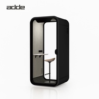 Cabine téléphonique insonorisée de haute qualité, bureau portable, cabine acoustique pour réunions et enregistrements, cabine silencieuse pour bureau
