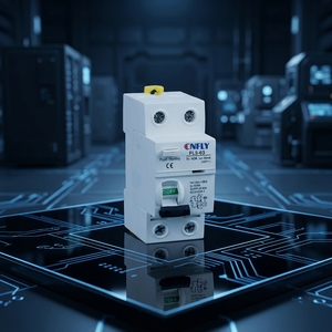 Disjoncteur différentiel électronique et magnétique CNFLY IID RCD 2 pôles, <span class=keywords><strong>40A</strong></span> 63A 230V, protection Li, montage sur rail - Product Image 4