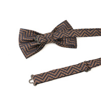 Nœud Papillon en Polyester pour Chemise et Costume, Série Café, 12*6.5cm, Double Nœud Papillon, Accessoire d'Affaires, Vente en Gros