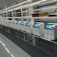 Stasiun Power Bank Bersama 8 Slot, Stasiun Pengisian Daya dengan Iklan, Stasiun Penyewaan Power Bank Komersial dengan Mesin Vending POS