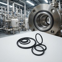 Chinesische Fabrik Gummi-O-Ring-Dichtungen NBR FKM FPM EPDM PU Silikon Flache Gummi-O-Ringe Nitril-Silikon-Gummi FFKM O-Ring