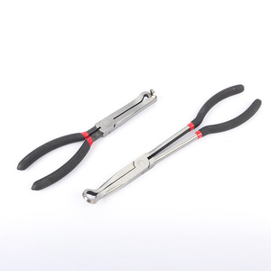 Pince de déconnexion électrique de 8 et 11 pouces, type O allongé, pour câblage automobile, coupe de fils, déconnexion de tuyaux d'huile, en acier - Product Image 1