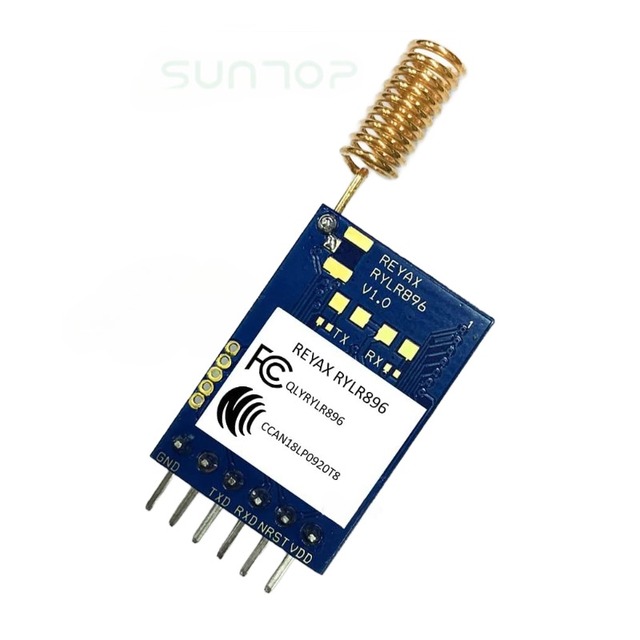 RYLR896 Remote wireless Industrial communication module Transceiver Module 915Mhz antenna Lora Module RYLR896