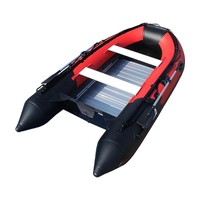 Bateau pneumatique gonflable en aluminium de 9,2 pieds avec plancher en PVC de 0,9 mm, directement de l'usine, avec certificat CE
