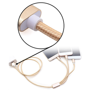 <span class=keywords><strong>Cable</strong></span> de Carga <span class=keywords><strong>USB</strong></span> Multi-Puerto con Logotipo Personalizado, <span class=keywords><strong>Cable</strong></span> de Nailon Trenzado de 1.2M, <span class=keywords><strong>Adaptador</strong></span> de Carga Rápida para IP/Tipo C/Micro <span class=keywords><strong>USB</strong></span> para Impresoras - Product Image 4