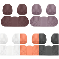 Coussin de siège de voiture universel pour véhicules à énergie nouvelle, 5 couleurs, en polyester, toucher frais, pour Tesla BYD SUV