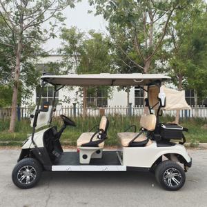 2025 HKBG Factory, superventas, carrito de golf eléctrico de 4 plazas, tracción en las cuatro ruedas, carrito de golf todoterreno legal - Product Image 5