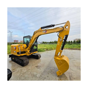 6ton Caterpillar Mini Digger Agricultura Máquina de minería Cat 306E Crawler Excavadora usada con hoja de pulgar - Product Image 3