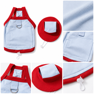 Chaleco Refrigerante para Perros, Ajustable, Reflectante, de Poliéster, Transpirable, Ropa de Verano para Mascotas, Protección Solar para Perros Pequeños/Medianos - Product Image 3