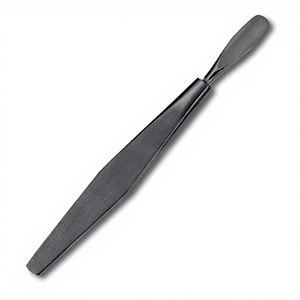 Professional Reusable Stainless Steel Double Head Cuticle Nail Pusher Manicure <b>Pedicure</b> <b>Tool</b> with Dual End Cleaner - Product Image 1