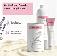Crème colorante pour cheveux personnalisée, 143 couleurs, coloration permanente professionnelle, faible teneur en ammoniaque et sans PPD, fournisseur en gros de colorants pour cheveux