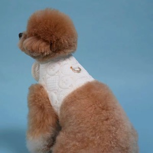 Summer Cooling Soft Cotton/Polyester Dog Harness Ultra Comfortable Padded Design Cats Dogs Soft Cotton/Polyester Dog Harness - Product Image 3