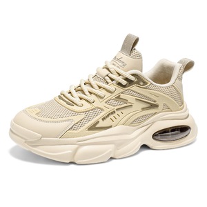 2026 New Summer Men's Shoes Breathable <b>Sneakers</b> Trendy All-match Thick Bottom Non-slip Casual Running Dad Shoes for Men - Product Image 5