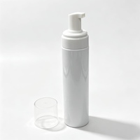 Fabricant de flacons pompe à mousse pour nettoyant visage en plastique blanc rechargeables de 250 ml, 42 mm, pour l'emballage des soins de la peau