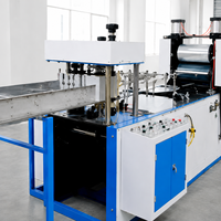 Machine entièrement automatique de fabrication de bavoirs et de tampons dentaires jetables pour cliniques dentaires et hôpitaux, chauffée électriquement, certifiée CE, OEM