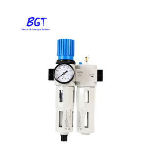 Unidad de servicio de aire neumático de 2/4-MINI para un tratamiento eficiente de la fuente de aire en la automatización industrial - Product Image 2