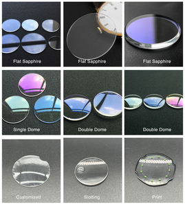 Özel yüksek kaliteli saat kristal cam 1mm 2mm 3mm kalınlığı düz kubbe safir kristal kol saati cam - Product Image 6