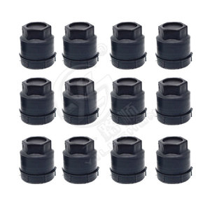 Cache-roues Xinyida T41 noirs en aluminium, protections pour écrous de roue Buick GL8 Regal - Product Image 4