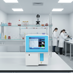 Analisador Hematológico Automático de <span class=keywords><strong>5</strong></span> Partes, 60 Testes/Hora, Contador Completo de Células Sanguíneas para Uso Hospitalar e Laboratorial Clínico - Product Image 2